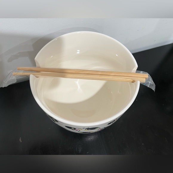 Studio Ghibli Spirited Away Soot Sprites Ramen Bowl With Chopsticks - Picture 5 of 8